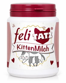 cdVet feliTATZ Kittenmilch – Muttermilchersatz mit Kolostrum für Katzenwelpen