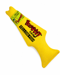 Yeowww! Yellow Fish Katzenspielzeug - Fisch mit 100 % Katzenminze