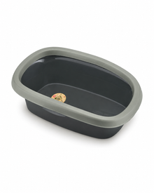 Offene Katzentoilette aus 98 % recyceltem Kunststoff