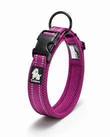 Reflektierendes Komfort-Hundehalsband mit Soft-Mesh & Anti-Würge-Design