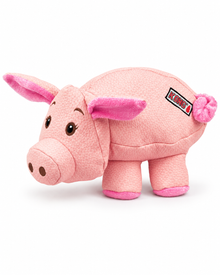 KONG Phatz Pig – robustes Plüschschwein mit tiefem Quietscher