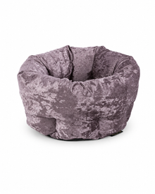 Scruffs Velvet Donut-Bett – kuscheliger Rückzugsort für kleine Hunde und Katzen