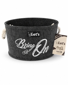 Let’s Stuff It Bring It On Spielzeugkorb für Hunde