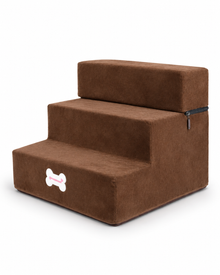 3-Step Pet Stairs – Easy Up, Safe Down