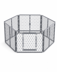 AFP Dog Play Pen 6 Panels - Flexible Dog Playpen for Puppies & Dogs 🐾