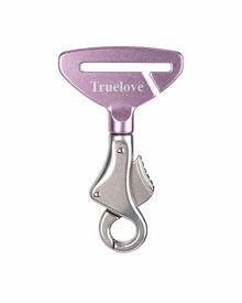 Safety Clasp for Dog Harness & Leash Made of Aluminum Alloy – Robust and Lightweight for Car Seat Belts