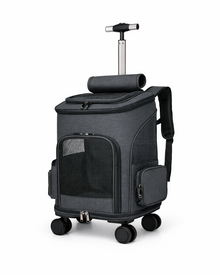 Haustier-Trolley & Rucksack in Einem