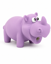 AFP - ZooTex Reginald The Rhino – robustes Latex-Hundespielzeug mit Quietsche