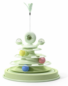 4-Level Cat Toy Tower "Galaxy Spinner"