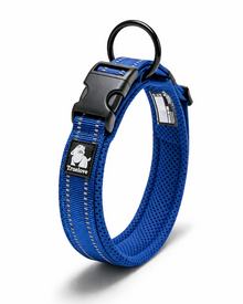 Reflektierendes Komfort-Hundehalsband mit Soft-Mesh & Anti-Würge-Design