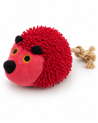 Fuzzle - Hedgie Pull Me Igel mit Quietscher und Seilschwanz