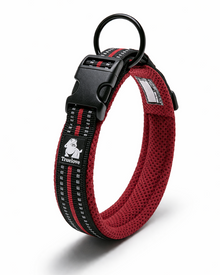 Reflektierendes Komfort-Hundehalsband mit Soft-Mesh & Anti-Würge-Design