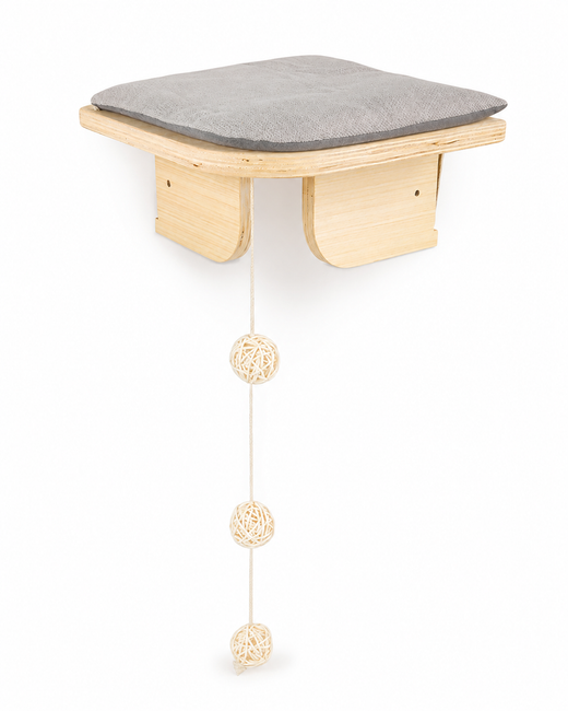 AFP Skywalk Corner Platform – Wall-Mounted Corner Platform for Cats 🐾
