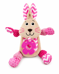 AFP - Little Buddy Comforting Bunny – knisterndes Welpenspielzeug mit Quietschpfoten