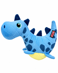 KONG Dynos Roars – robuster Plüsch-Dinosaurier für Hunde M/L