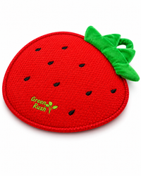 AFP Green Rush Play Mat Strawberry – Crinkly Catnip Cat Play Mat 🍓🐾