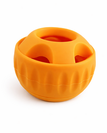 Slow-Feeding Snackball aus Silikon für Hunde – Interaktives Leckerli-Spielzeug mit Snackform