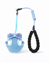 Bowtie Harness with Leash – Soft Vest Harness for Cats & Small Dogs