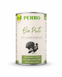 Premium Nassfutter Bio Pute mit Gemüse & Kartoffel 🦃