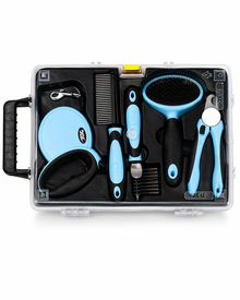 Welpen-Starterset Pflege & Leine - 5-teiliges Set