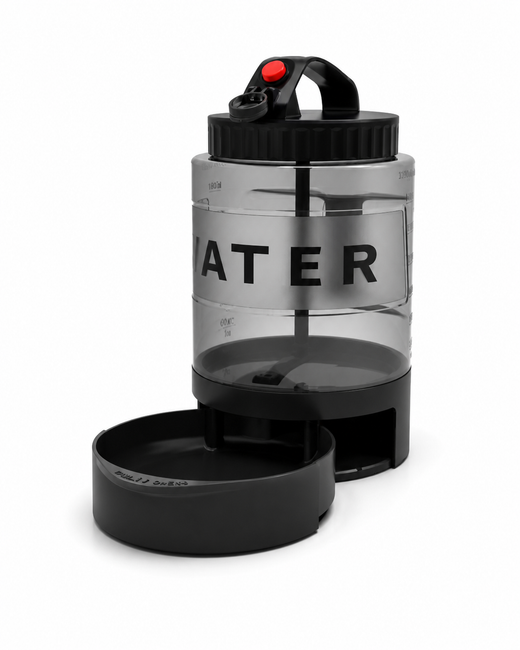2-in-1 Travel Water Bottle "PawSource XL" with Extendable Drinking Bowl - 2.2 L 🐾💧