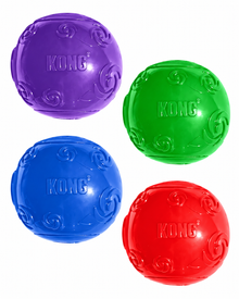 KONG Squeezz Ball – robuster Quietschball für Hunde