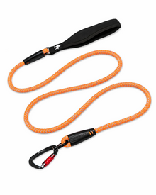 Hundeleine – leichte Führleine mit Soft-Griff & reflektierendem Rope-Design