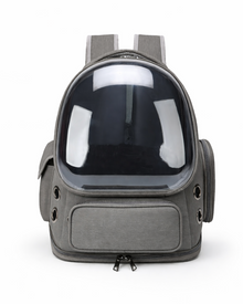 Space-Kapsel Katzenrucksack mit transparentem Sichtfenster