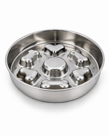 Stainless Steel Slow Feeder Dog Bowl