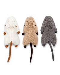 AFP Lambswool Jumbo Mouse - Large Cat Toy with Catnip & Crinkle 🐭🐾