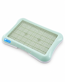 Hundetoilette mit Gitter – Puppy Potty Tray für Welpen & kleine Hunde