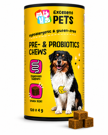 Pre & Probiotics Soft Chews - Unterstützung von Darm, Verdauung und Darmflora für Hunde