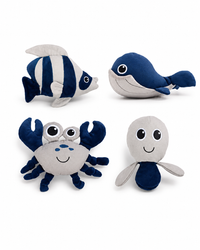 AFP - Treasure Box Sea Life – weiche Welpenspielzeuge mit Quietsche & Knistern