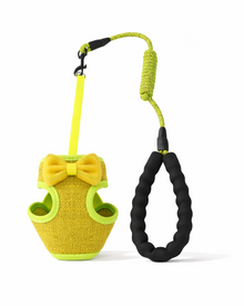 Bowtie Harness with Leash – Soft Vest Harness for Cats & Small Dogs