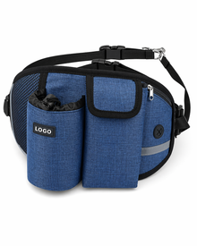 Hands-Free Dog Walking Belt with Treat Pouch – Running Belt for Dog Outings