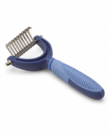 Soft Grip Entfilzungsharke – für langes Fell