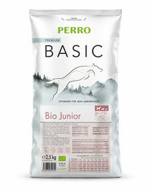 Bio-Futter Junior mit Geflügel & Gemüse -  weizenfrei
