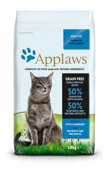 Katzen-Trockenfutter Adult - Seefisch mit Lachs - getreidefrei