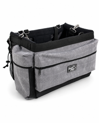 AFP Travel Dog Bicycle Deluxe Bag with Holder - Foldable Bicycle Basket for Dogs up to 8 kg 🐾🚲