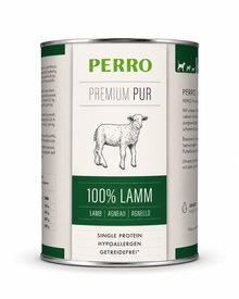 Reinfleisch-Nassfutter Premium Pur Lamm