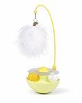Neon yellow fried egg