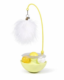 Stand-Up Cat Toy with Mint Ball & Bell