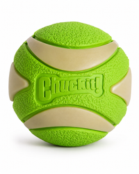 Chuckit! Max Glow Ultra Squeaker Ball – Glowing Squeaker Ball for Dogs, Ø 6 cm 🐾