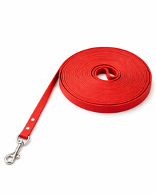 PVC Tracking Leash for Dogs - Robust Water-Repellent Training Leash for Small, Medium, and Large Dogs