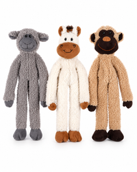 AFP - Lambswool Cuddle Floppers – weiches Hundespielzeug mit Quietsche