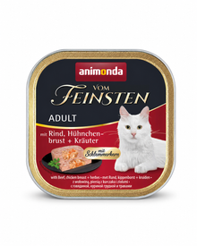 Vom Feinsten - Adult Schlemmerkern - Rind, Hühnchenbrust & Kräuter