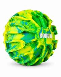 KONG FlexBall Sport Ball XL – dynamischer Apportierball für Land & Wasser