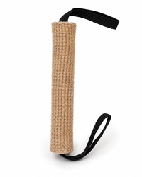 Jute Biting Roll - Robuste Beißrolle mit Schlaufen für Hunde