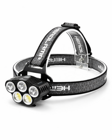 NachtPfad Pro LED Headlamp - Zoomable Outdoor Headlamp with 90° Tilt Angle