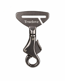 Safety Clasp for Dog Harness & Leash Made of Aluminum Alloy – Robust and Lightweight for Car Seat Belts